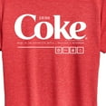 thumbnail image 3 of Coca-Cola - Drink Coke Enjoy  - Women's Short Sleeve Graphic T-Shirt, 3 of 5