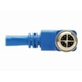 thumbnail image 2 of Tripp Lite M12 X-code Cat6a 10g F/UTP Cmr-lp Shielded Ethernet Cable (right-Angle M/m), Ip68, Poe, Blue, 3 M (9.8 Ft.) - Network Cable - Taa Compliant - 8 Pin M12-x (m) Right-Angled to 8 Pin M12-x, 2 of 5