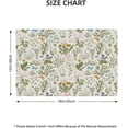 thumbnail image 2 of Vintage Floral Place Mats Set of 4 Garden Plants Reseda Green Beige Indoor Outdoor Table Placemat for Holiday Banquet Kitchen Table Decor, 2 of 6