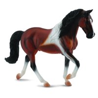 Breyer CollectA Series Tennessee Walking Horse Stallion Bay Pinto Model Horse