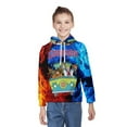 thumbnail image 4 of Scooby Doo Hooded Hoodies for Girls Boys, Kids Pullover Hooded with Pocket, Casual 3D Print Long Sleeve Sweatshirt Hoodies, 4 of 6