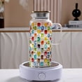 thumbnail image 2 of Large Capacity Borosilicate Glass Water Pitcher with Lid, Multi-Purpose Cold Brew Iced Tea & Juice Dispenser for Fridge Home, 2 of 6