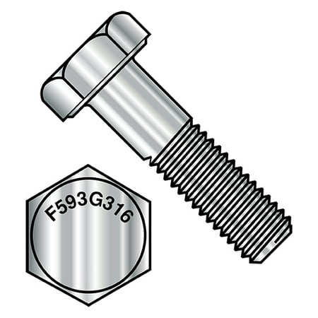 

5/16-18X1 3/4 Hex Cap Screw 316 Stainless Steel (Pack Qty 100) BC-3128CH316