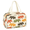 Blue, variant on Jiaoprinted Bunny Flowers Travel Makeup Bag for Women, Large Waterproof Toiletry Organizer, Portable Cosmetic Pouch with Handle for Daily Use, Cute Spring Animal