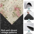 thumbnail image 3 of Pioneer Flower Floral Print Pattern Kitchen Rugs Sets Of 3,Kitchen Runner Rugs Non Skid Washable,Decorative Kitchen Floor Mats for Kitchen,Sink,Laundry,17"x30"+ 17"x47" + 17"x59", 3 of 6