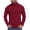 Wine, variant on ZUKMRJPC Men's Mock Turtleneck T-Shirts Long Sleeve Casual Solid Color Slim Fit Pullover Shirts Basic Thermal Undershirt Lightweight Tops