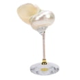 thumbnail image 2 of Conch Shell Wine Glass, Crafted Conch Shell Wine Glass Unique Handmade Goblet Seashell Cup From Shell and Plastic Unique Artwork for Wedding Party Bar, 2 of 7