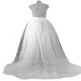 thumbnail image 1 of Jupes Longues en Tulle Tutu pour Femmes Mariage Fête Cocktail Bal Bandage Robe en Maille, 1 of 2
