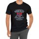thumbnail image 1 of Camiseta informal de algodón para hombre: manga corta, cuello redondo, transpirable y lavable a máquina. Ideal para salidas de verano. Para adultos, hombres, mujeres, adolescentes, jóvenes., 1 of 6