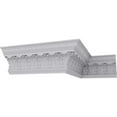 thumbnail image 6 of 7 3/4"H x 5 1/2"P x 9 1/2"F x 94 1/2"L Odessa Leaf Crown Moulding, 6 of 14