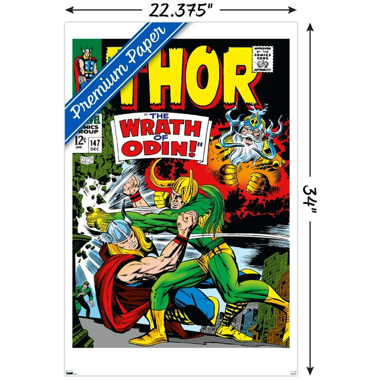Marvel Comics - Loki - Thor #147 Wall Poster, 22.375" x 34" - Walmart.com