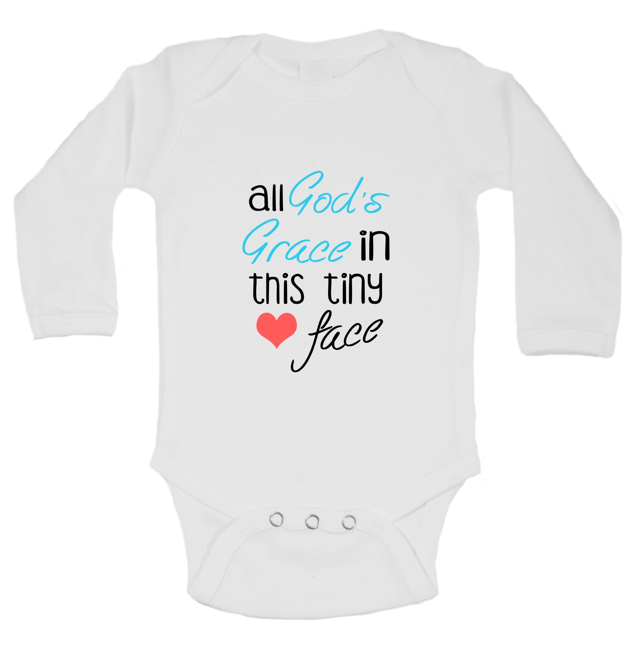 All Of Gods Grace In One Tiny Face Toddler T-Shirt