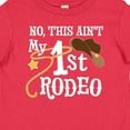 thumbnail image 4 of Inktastic No, This Ain't My 1st Rodeo Cowboy Hat and Lasso Boys or Girls Baby T-Shirt, 4 of 5