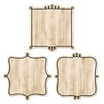 thumbnail image 2 of Creative Teaching Press Core Decor Loop-de-Loop on Wood 6" Designer Cut-Outs, 36 Per Pack, 3 Packs, 2 of 5