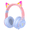 Blue, variant on Kids Bluetooth Headphones, Cat Ear RGB Wireless Over-Ear Headset for Girls Boys