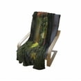 thumbnail image 4 of Fantasy Soft Flannel Fleece Throw Blanket, Fiction Forest Giant Mushrooms and Elves Fairytale Enchanted Image, Cozy Plush for Indoor and Outdoor Use, 70" x 90", Green Coral, by Ambesonne, 4 of 6
