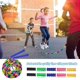 thumbnail image 4 of Cuerda para saltar de 28 pies de largo (paquete de 2), cuerda para saltar doble holandesa, cuerda para saltar con cuentas suaves para niños y adultos, cuerda para saltar Segmen, 4 of 5