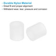 thumbnail image 4 of Uxcell 3.2mm ID x 5mm OD x 5mm L Round Spacers Washers, 100 Pack Nylon Standoff Gaskets for M3 Screws, White, 4 of 4