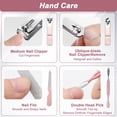 thumbnail image 4 of Set de manicura WOXVM Premium 7 en 1, cortaúñas y tijeras, 4 of 7