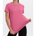 thumbnail image 4 of Ronuti Womens Workout Tops Activewear T-Shirts Short Sleeve Sun Protection Quick Dry Spring Summer, 4 of 8