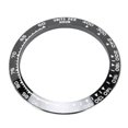 thumbnail image 2 of Inserto de bisel de cerámica para reloj, accesorio protector, número de repuesto, inserto de bisel de reloj para tienda, fuente blanca, fondo negro, 2 of 10