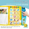 thumbnail image 3 of Xueyu Interactive Sound Book for Toddlers, Touch and Learn Alphabet with Letters, Shapes, and Sounds, Educational Toy for Kids Ages 1-5, 3 of 7