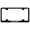 Black, variant on Acura ZDX Laser Etched Logo Wide Body License Plate Frame (Black)