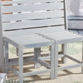 thumbnail image 3 of SAFAVIEH Belamy Indoor/Outdoor Transformer Bench to Table, Ash Grey, 3 of 5