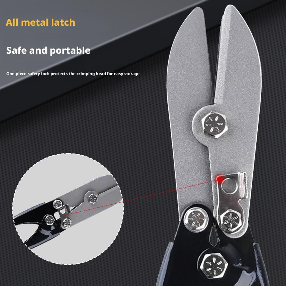 5 Sheet Metal Crimper Tools-Hand Crimper Pipe Swaging 24-28 Gauge Prevents Clogging/Swelling for Downspouts/Ductworks/HVAC