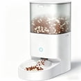 thumbnail image 4 of Automatic Pet Feeder 4L Timed, Elevated Stand with Stainless Steel & Ceramic Bowl, Smart App Control for Cats Dogs Dry Food, Surge Protection & Battery Backup, 4 of 5