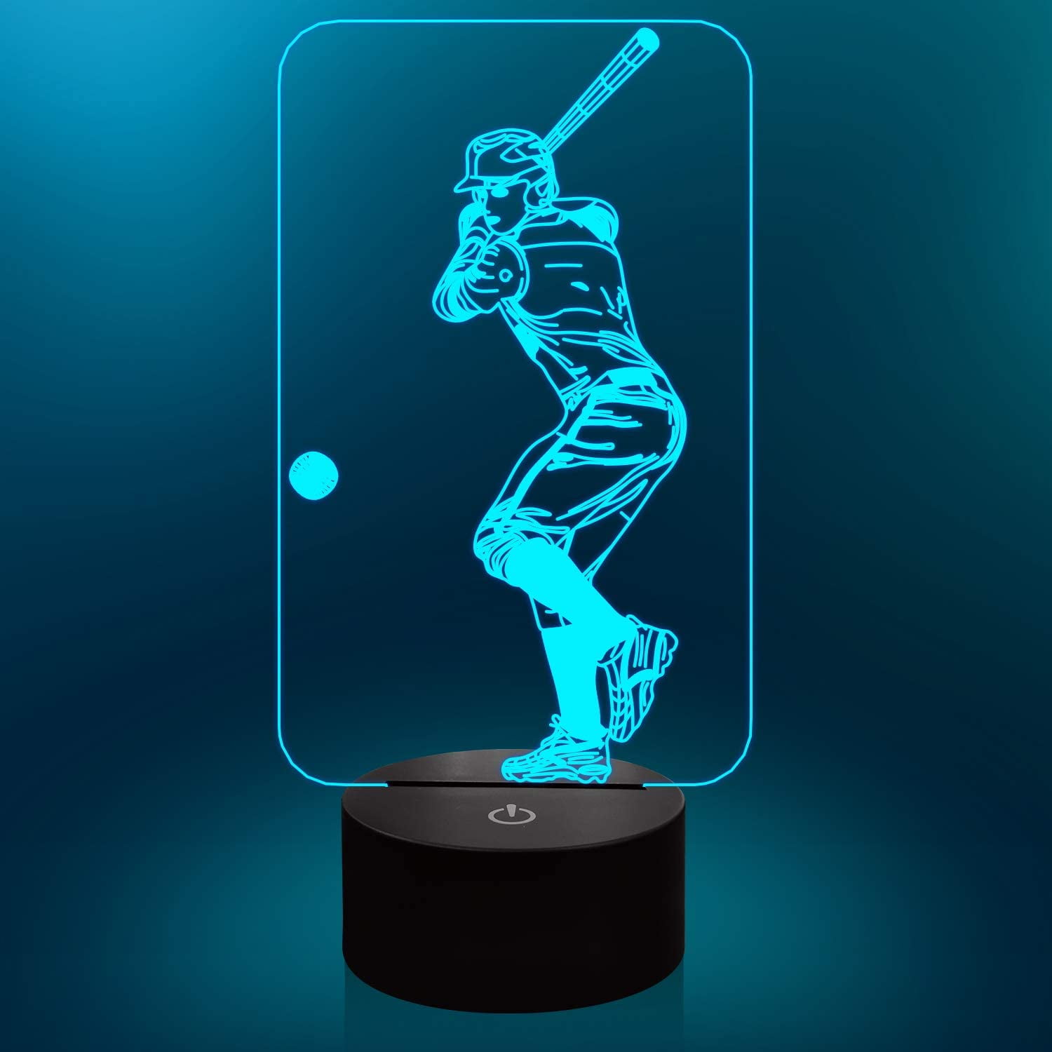 baseball 3d lamp