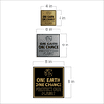 thumbnail image 6 of Signs ByLITA Square One Earth, One Chance – Protect Our Planet Sign (Red) - Small, 6 of 8