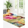 thumbnail image 3 of Rugs.com Hyacinth Collection Rug – 8' x 11' Multi Medium Rug Perfect For Living Rooms, Large Dining Rooms, Open Floorplans, 3 of 9