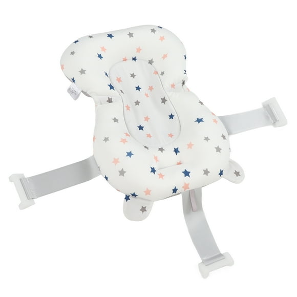 Asiento De Baño Para Bebés, Asientos De Baño Para Bebés Sentados, Cojín Para Asiento De Baño Para Bebés Flotante Seguro Plegable Ajustable Soporte De Baño Para Bebél