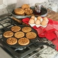 thumbnail image 2 of Nordic Ware Holiday Pancake Pan, Black, 2 of 3