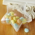 thumbnail image 3 of 5Pcs Clear Favor Boxes Plastic Gift Box Star Shaped Candy Boxes for Wedding Party, 3 of 7