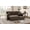 Brown, variant on LLappuil Sectional Sofa, 71" Sectional Couch Convertible Sofa Bed, Pull Out Sofa Bed Full Size with Storage Chaise for Living Room, Foil Fabric Brown