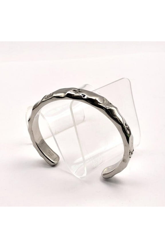 Pre-Owned LOUIS VUITTON Cuff Monogram Curved Bangle M00333 Louis Vuitton