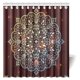 thumbnail image 1 of Cortina de Ducha ABPHQTO Mandala Decor Indian Floral Mystery 160x180 cm con ganchos, 1 of 2