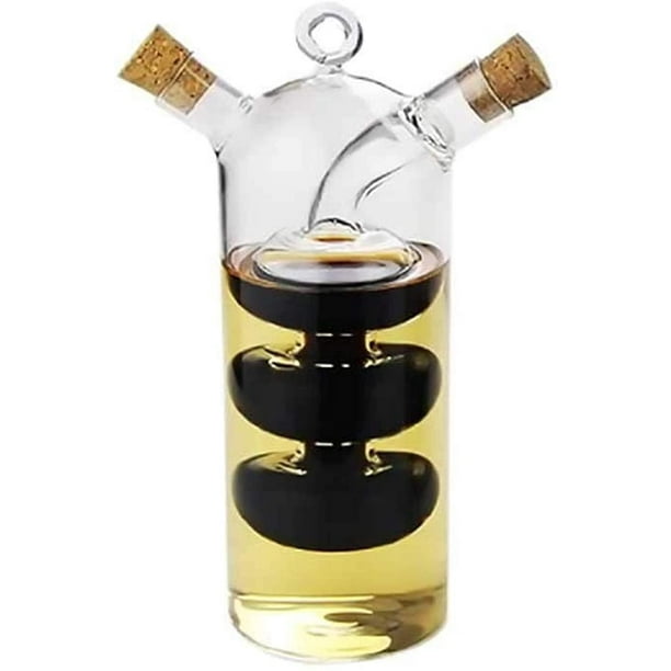 Acheter Bouteille d'huile d'assaisonnement de cuisine, bouteille de Sauce,  bouteilles de stockage en verre pour huile et vinaigre, distributeur d'huile  créatif pour accessoire de cuisine