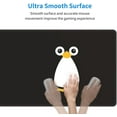 thumbnail image 5 of Cute Penguin Gaming Mouse Pad Penguins Large Mouse Pad (31.5x11.8 Inch) Non-Slip Rubber Base Large Desk Mat Desk Protector for Home Office Gaming Work, 5 of 5