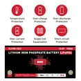 thumbnail image 3 of 12V 150Ah Cold Weather Lithium Battery (LiFePO4), 3 of 5