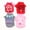 Pink, variant on Riklu Set of 4 Dog Clothes for Small Dogs, Dog Shirt for Small Dog Boy & Cat Pink M