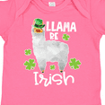 thumbnail image 4 of Inktastic St. Patrick's Day Llama Be Irish with Green Shamrocks Boys or Girls Baby Bodysuit, 4 of 5