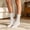 #0023-White, variant on Neewe Lace Trim Ankle Socks For Women Pairs ruffle socks women - Breathable Ankle Women Socks