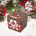 thumbnail image 4 of Xihbxyly Solo Productos Fabricados En Estados Unidos Caja de Regalo Navideña Tridimensional Caja de Papel Caja de Regalo Navideña de Papá Noel Caja de Dulces, 4 of 6