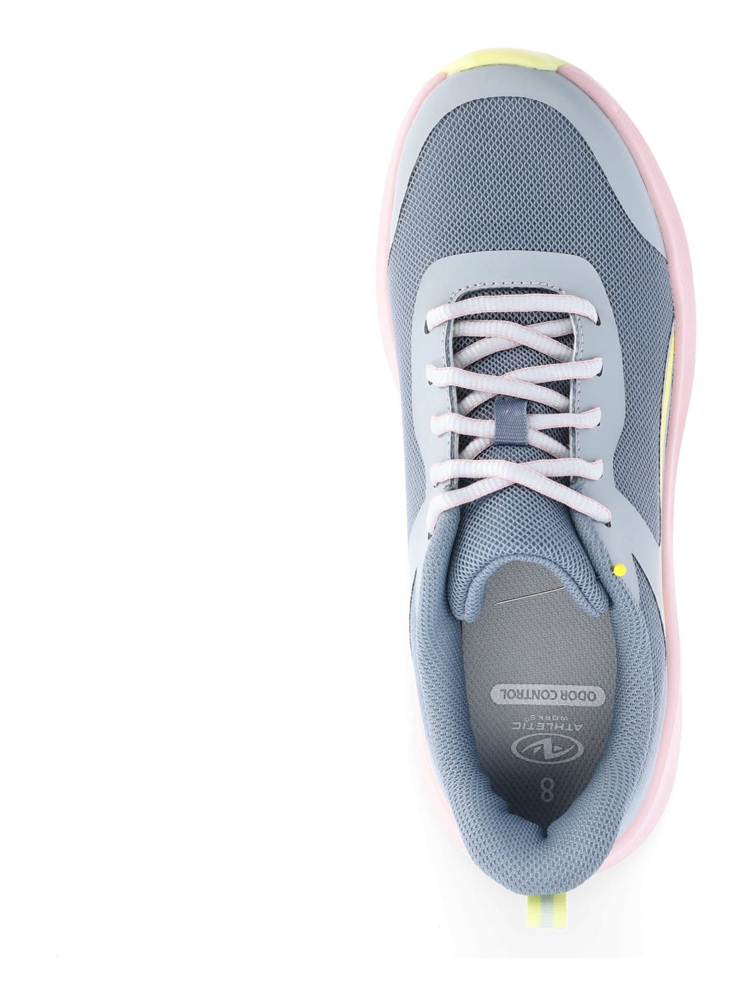 Athletic Works Women's Lifestyle Mesh Jogger Sneakers, Wide Width Available