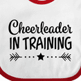 thumbnail image 4 of Inktastic Cheerleader in Training Boys or Girls Baby Bib, 4 of 4