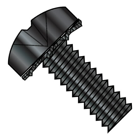 

M4X8 ISO 7045 Metric Phillips Pan External Washer Sems M/S Fully Threaded Black Oxide (Pack Qty 4 000) BC-MI48EPPB
