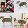 thumbnail image 4 of Dog Winter Coat Dog Cold Weather Jacket With Padding Dog Vest With Built In Pet Warm Clothing Dog Clothing With Back Zipper Dog Jacket Suitable For Small Med Pet Clothes for Small Dogs Tutu Pet, 4 of 5